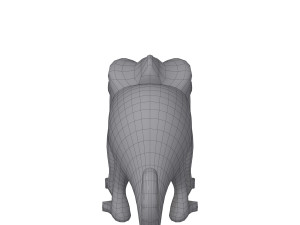 Chameleon Cartoon 02 Modèle 3D