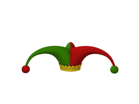 Jester hat 3D Model