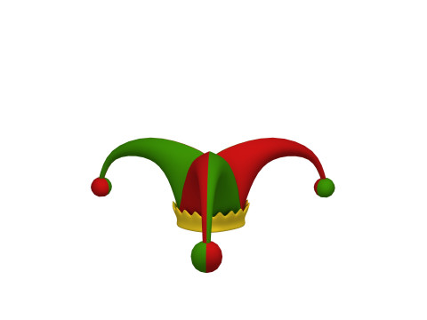 Jester hat 3D Model
