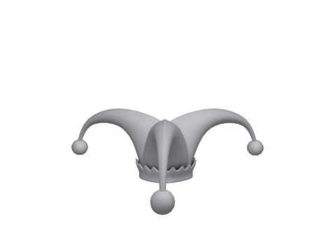 Jester hat 3D Model