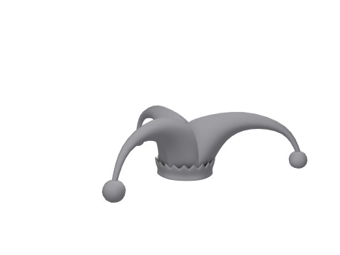 Jester hat 3D Model