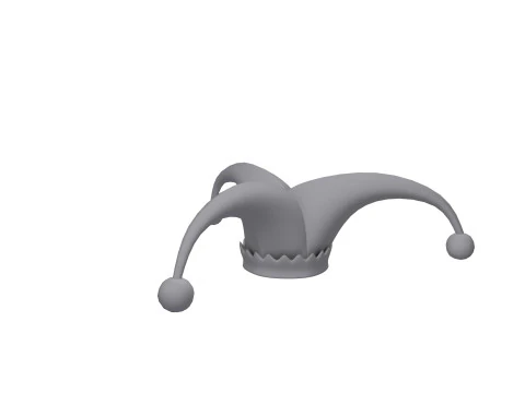 Jester hat 3D Model