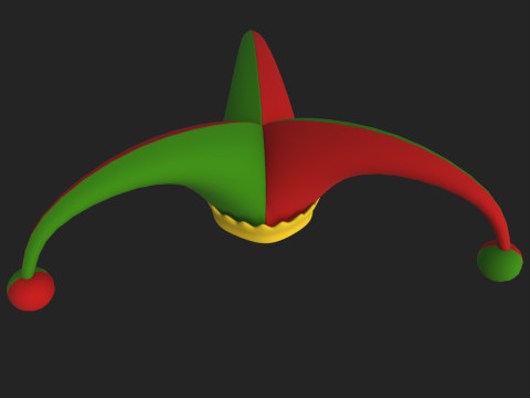 Jester hat 3D Model