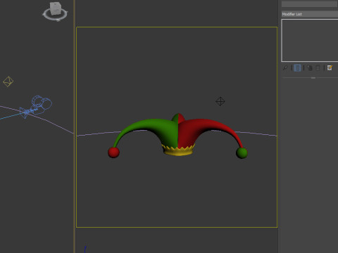 Jester hat 3D Model