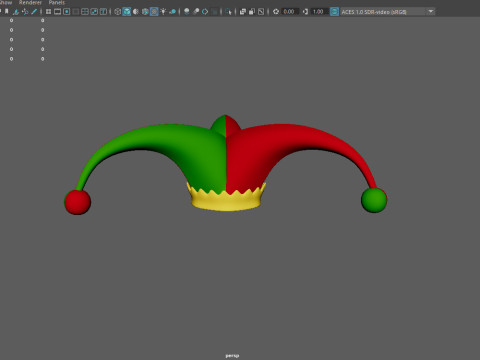 Jester hat 3D Model