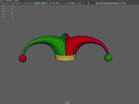 Jester hat 3D Model