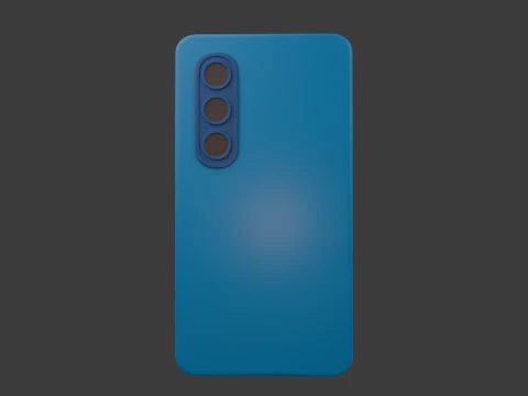 Cellulare Mobile Cartoon Modello 3D