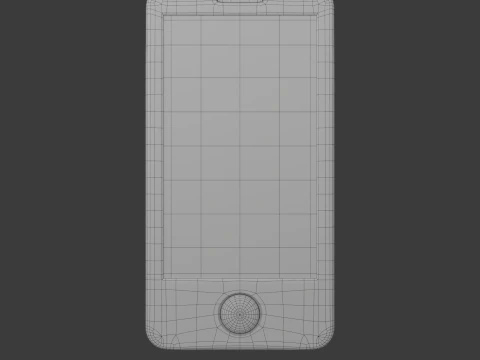 Cellulare Mobile Cartoon Modello 3D