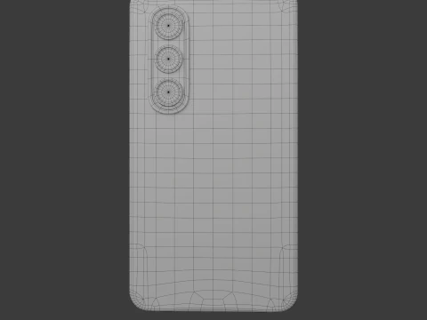 Cellulare Mobile Cartoon Modello 3D