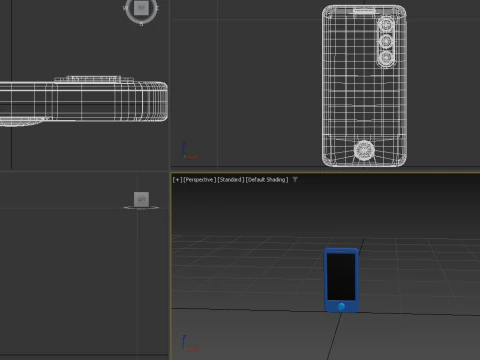 Cellulare Mobile Cartoon Modello 3D