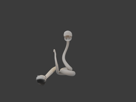 Snake cartoon 02 3D मॉडल