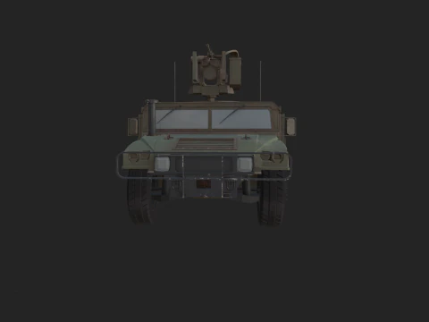 HMMWV Modello 3D