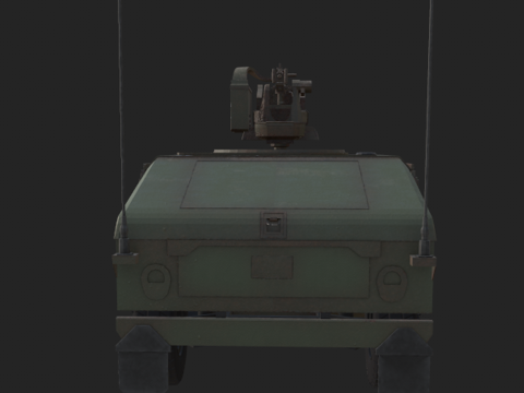 HMMWV Modello 3D