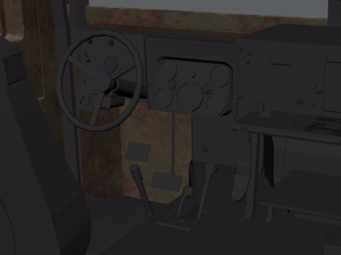HMMWV Modello 3D