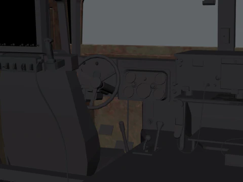 HMMWV Modello 3D