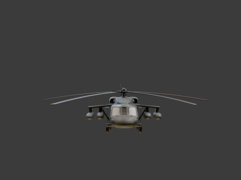 USA military helicopter black hawk 3D Model