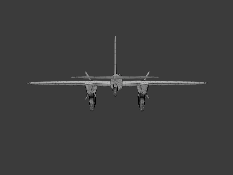 American Fighter Aircraft 3D Модель