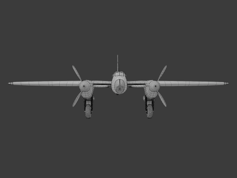 American Fighter Aircraft 3D Модель
