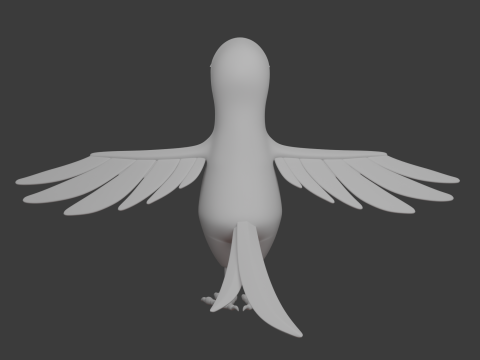 loro, caricatura Modelo 3D