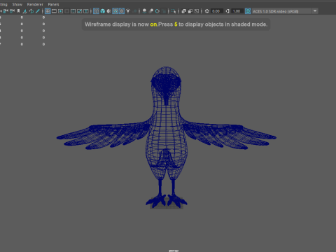 loro, caricatura Modelo 3D