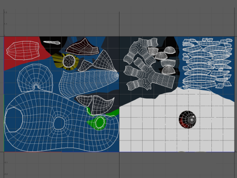 loro, caricatura Modelo 3D