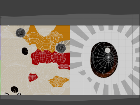 Курка мультфільм 02 3D Модель