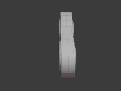 Rohfleisch-Cartoon 3D Modell