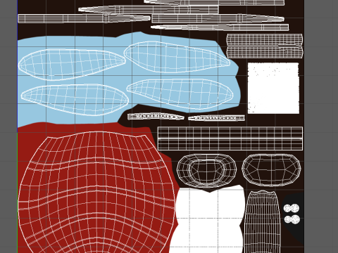 Zanzara cartone animato 02 Modello 3D