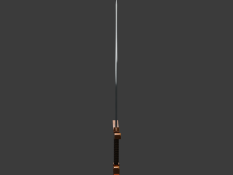 Sword Cartoon 03 3D Model