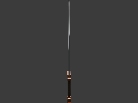 Sword Cartoon 03 3D Model