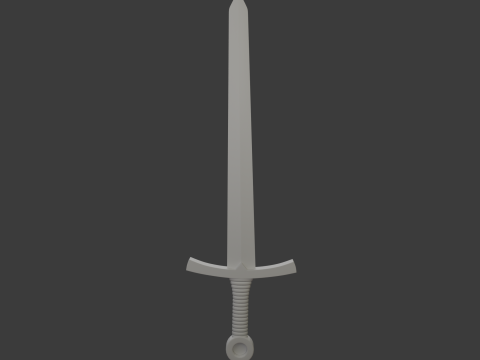 Sword Cartoon 03 3D Model