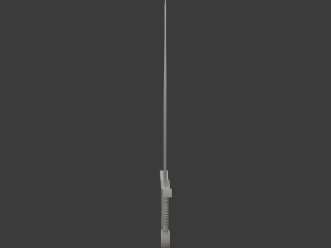Sword Cartoon 03 3D Model