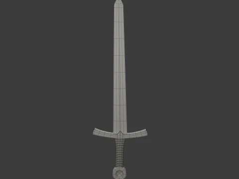 Kılı&ccedil; karikat&uuml;r 03 3D Model