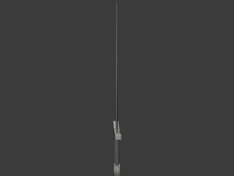 Kılı&ccedil; karikat&uuml;r 03 3D Model