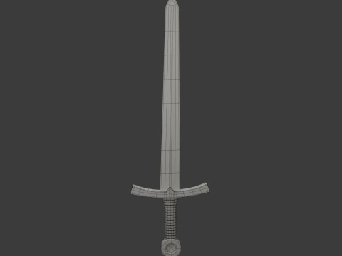 Kılı&ccedil; karikat&uuml;r 03 3D Model