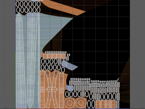 Sword Cartoon 03 3D Model