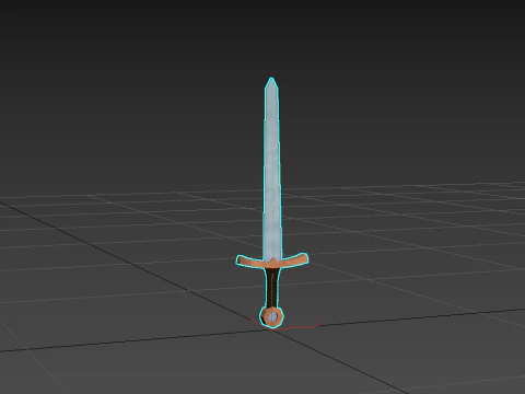 Kılı&ccedil; karikat&uuml;r 03 3D Model