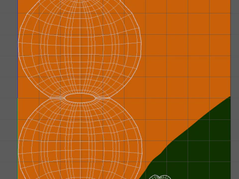 Caricature de citrouille Modèle 3D