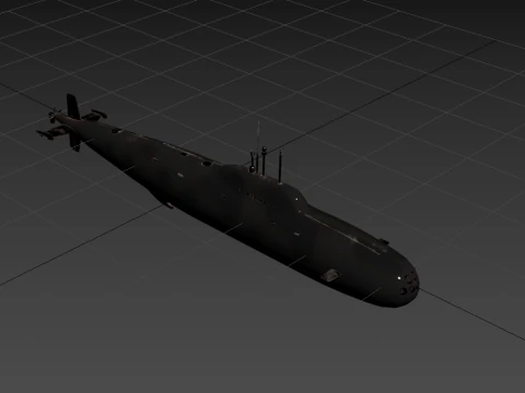 U-Boot-Sowjet 3D Modell