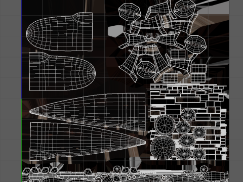 Sous-marin sovi&eacute;tique Modèle 3D