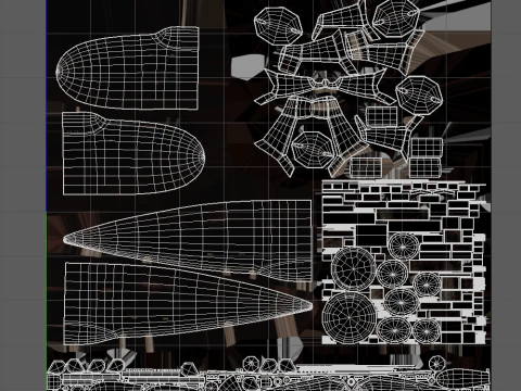 U-Boot-Sowjet 3D Modell