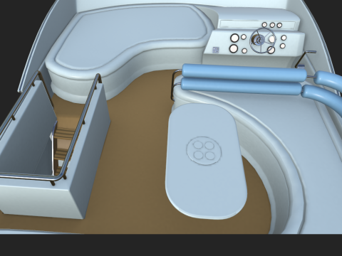 नौका 3D मॉडल