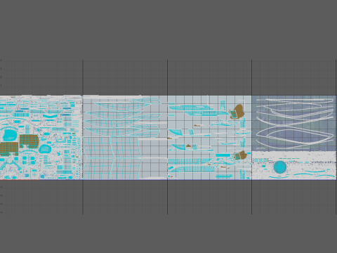 नौका 3D मॉडल