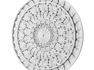 rosette ornament 3D Model