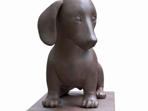 dachshund puppy 3D Model
