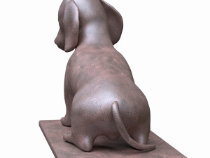 dachshund puppy 3Dモデル