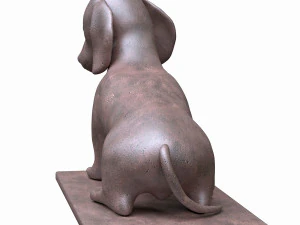 dachshund puppy 3D Model