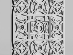 panels stucco molding01 Modèle 3D
