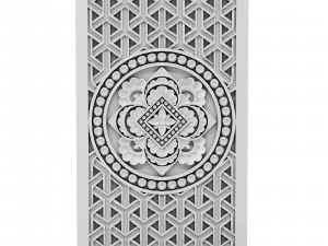 орнамент востока-01 3D Модель