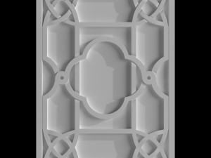 geometric ornament of the east-02 3D Model